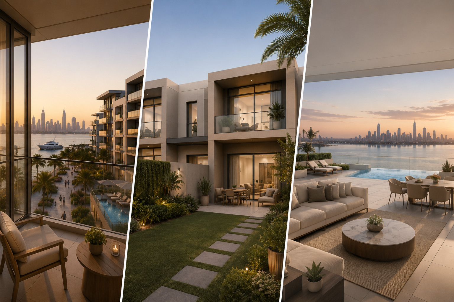 Bashayer Residences vs Townhomes vs Penthouse: Which Unit Type Is Right for You?