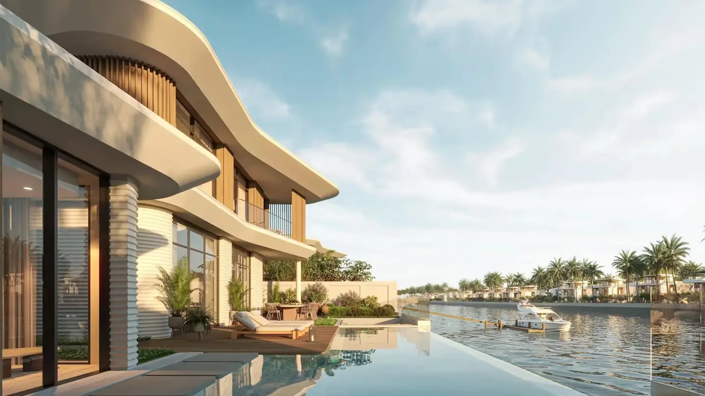 Luxury waterfront villas in Yas Riva on Yas Island