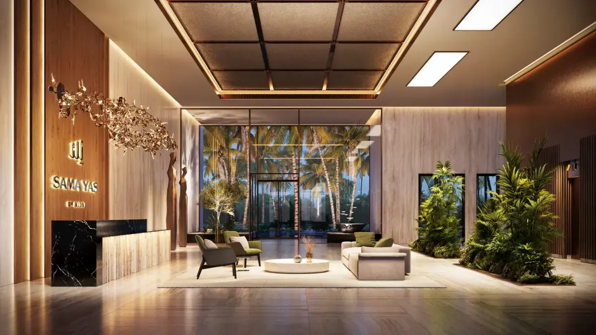 Modern luxury apartments near Yas Park in Sama Yas on Yas Island