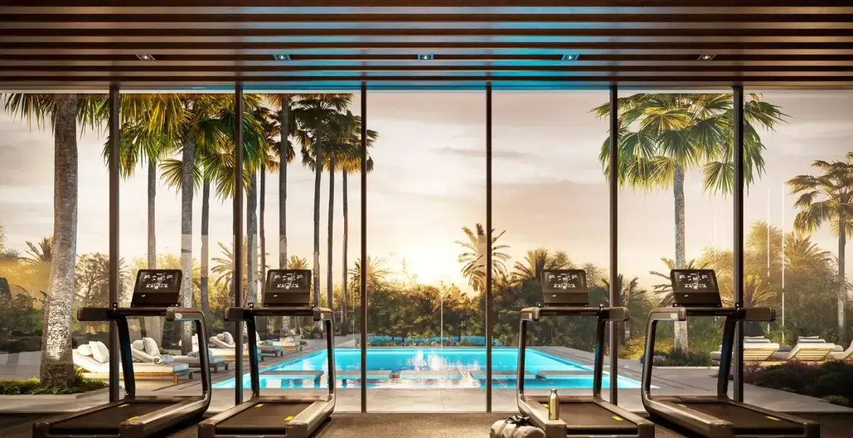 Modern luxury apartments near Yas Park in Sama Yas on Yas Island