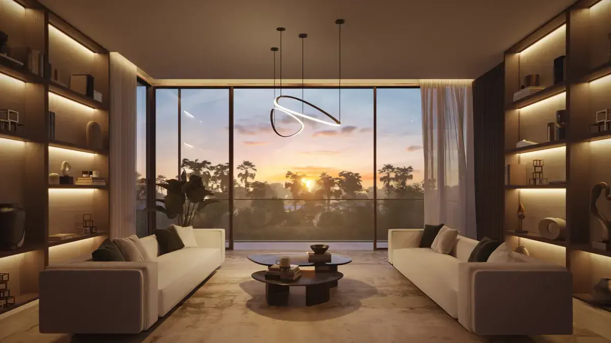 Modern luxury apartments near Yas Park in Sama Yas on Yas Island