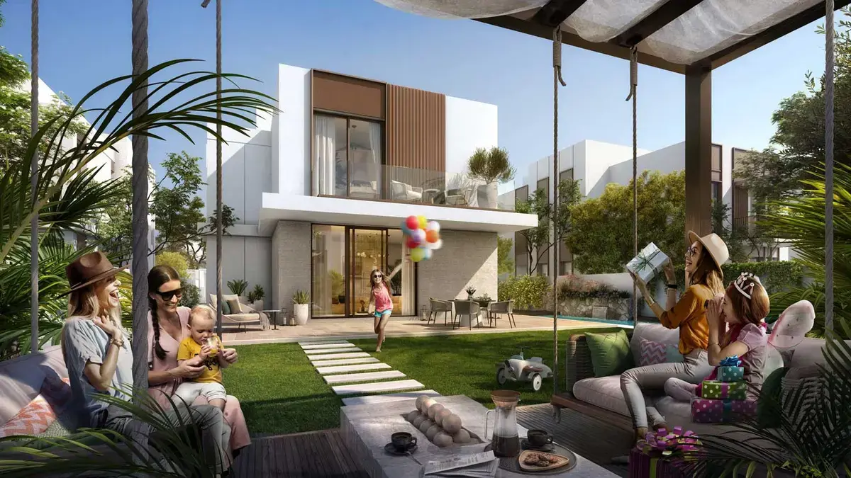 Residential land plots to build custom villas in Alreeman II in Al Shamkha Abu Dhabi