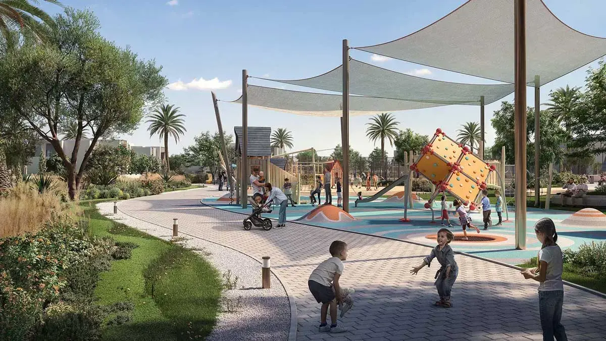 Residential land plots to build custom villas in Alreeman I in Al Shamkha Abu Dhabi