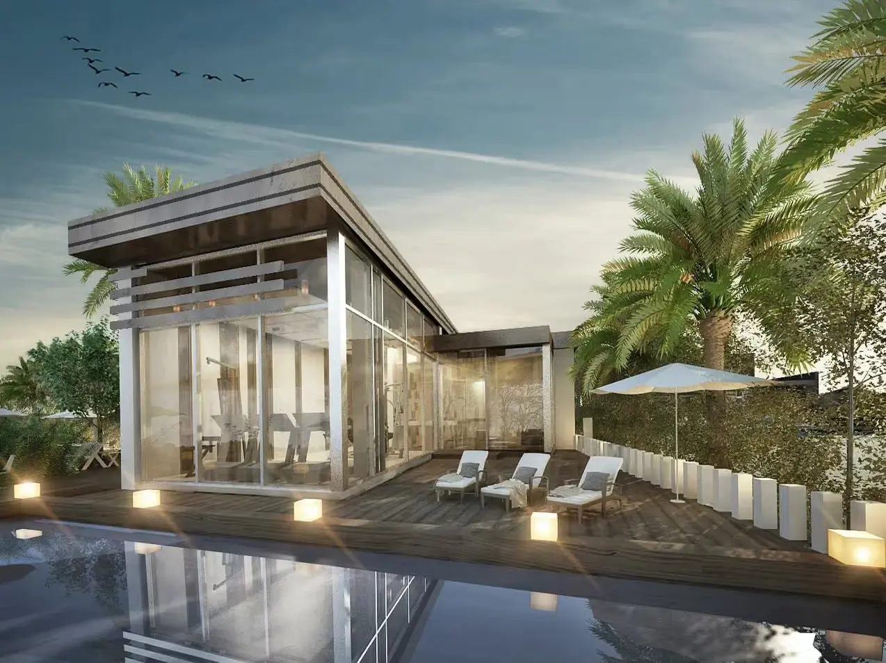 Ultra-luxury beachfront villas in Nudra on Saadiyat Island Abu Dhabi