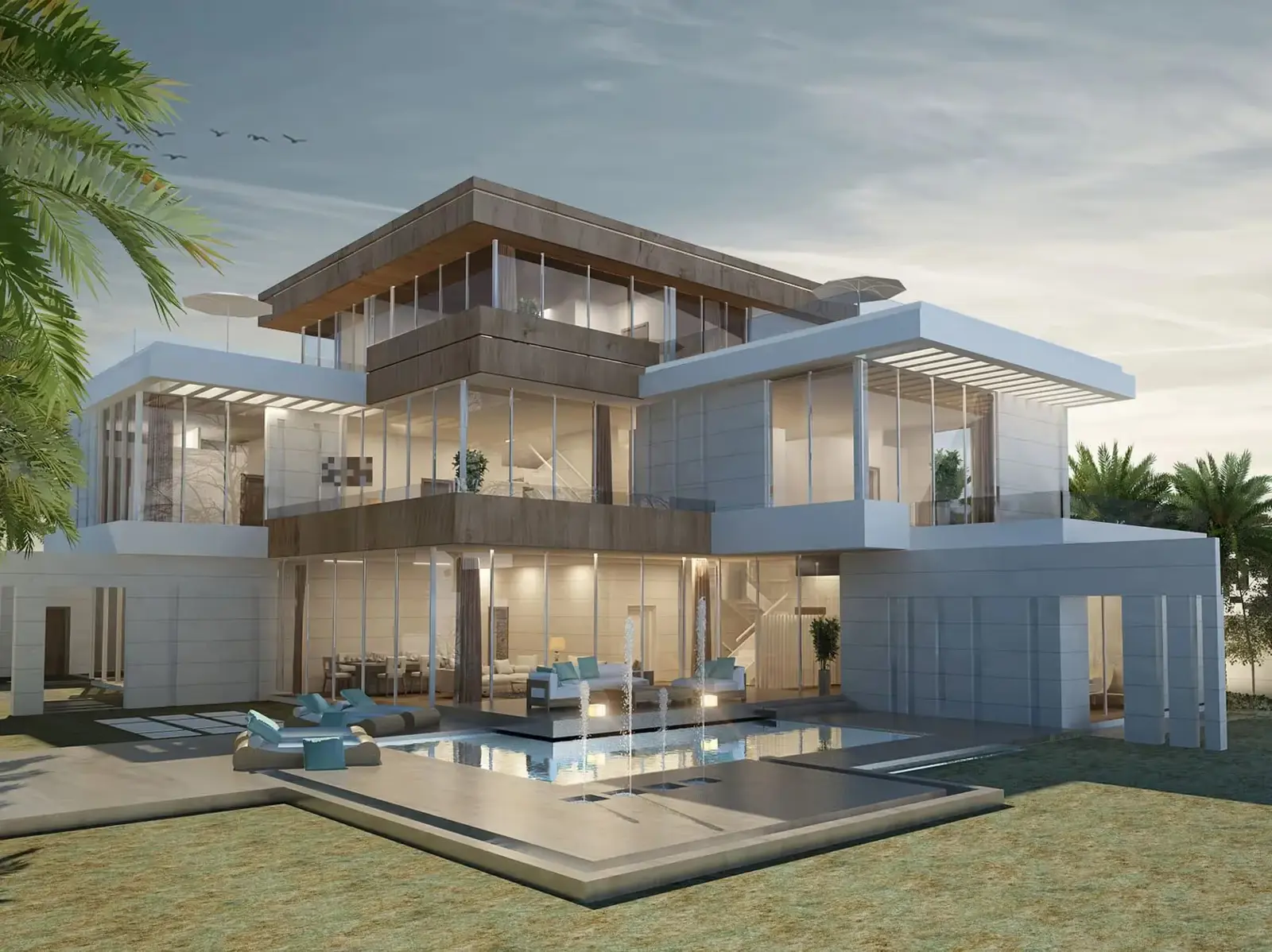 Ultra-luxury beachfront villas in Nudra on Saadiyat Island Abu Dhabi