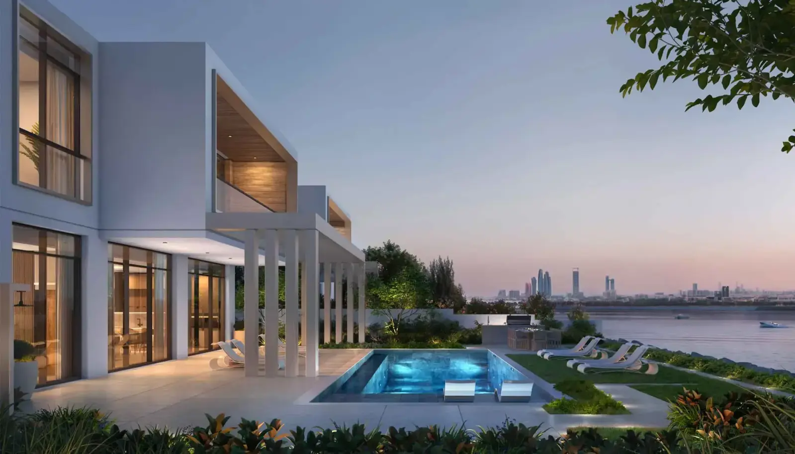 Residential land plots to build custom villas in Wadeem on Hudayriyat Island Abu Dhabi