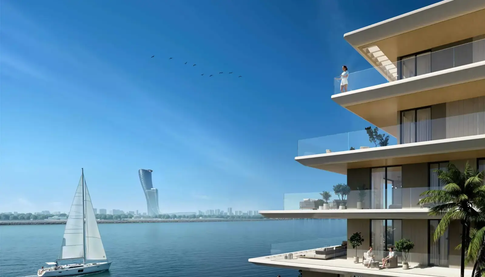Residential land plots to build custom villas in Wadeem on Hudayriyat Island Abu Dhabi