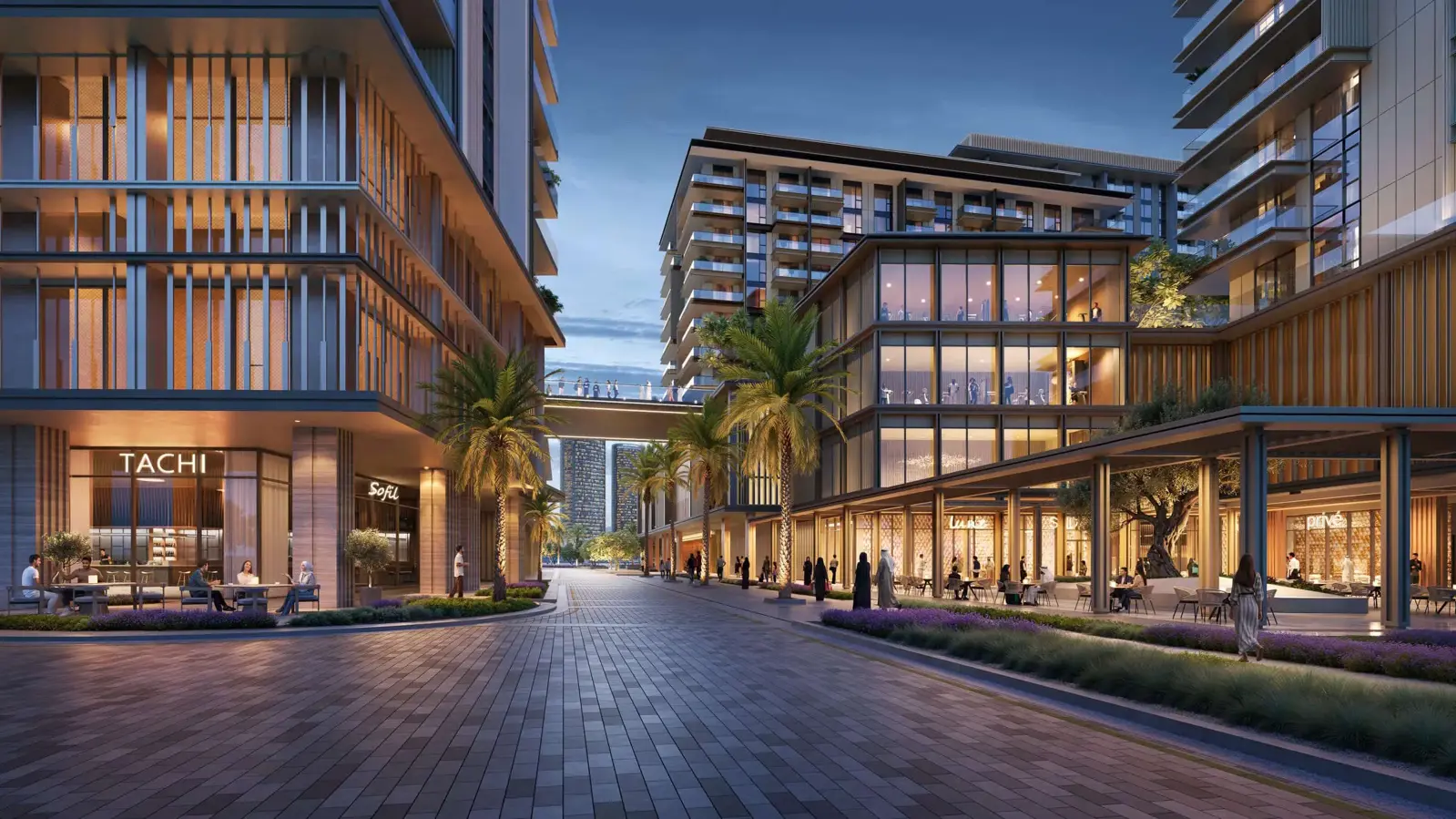 Modern villas and townhouses in Tara Park community in Abu Dhabi