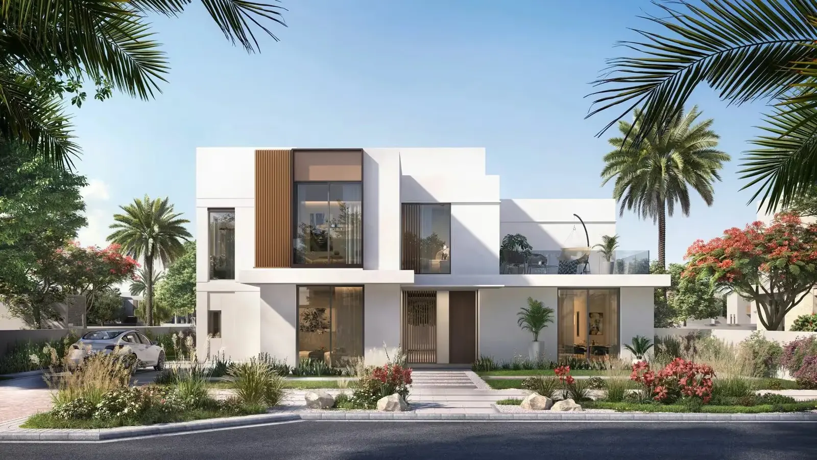 Modern villas in Fay Al Reeman II phase in Al Shamkha Abu Dhabi