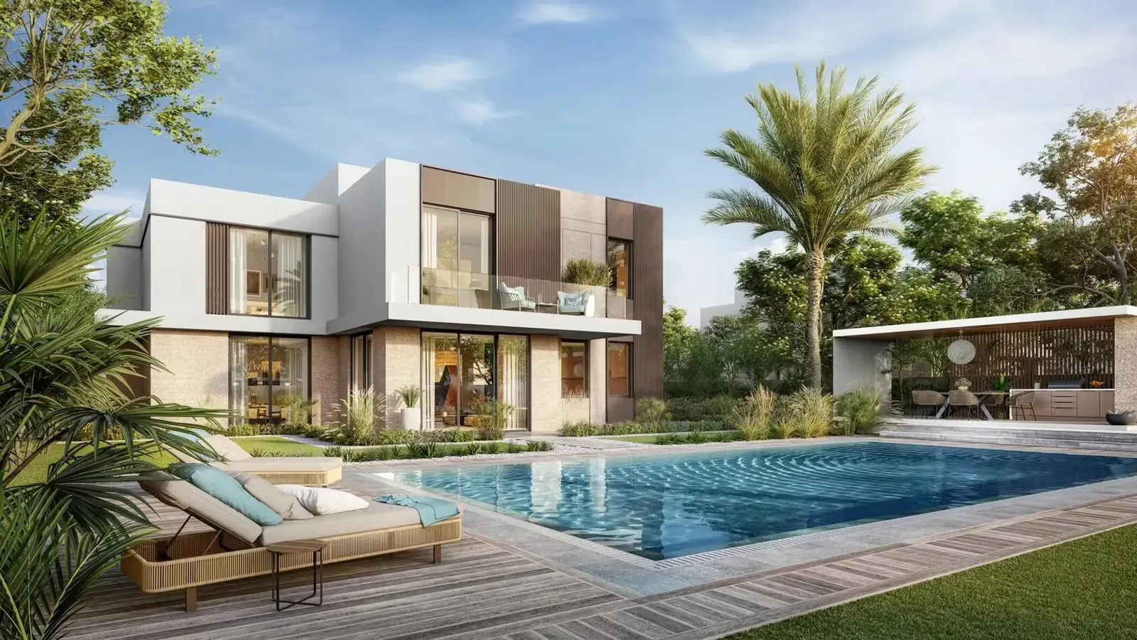 Modern villas in Fay Al Reeman II phase in Al Shamkha Abu Dhabi
