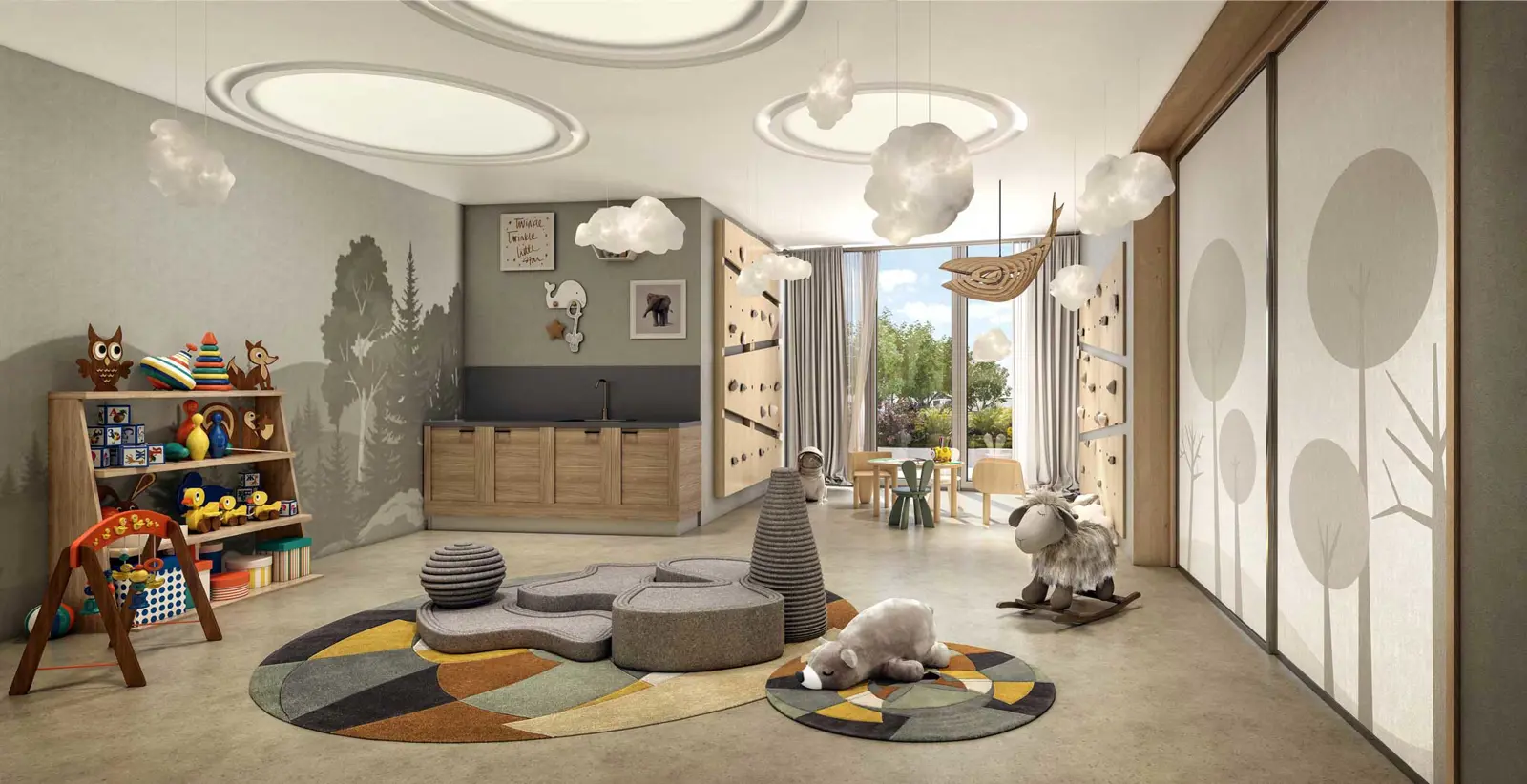 Modern apartments with golf course views in Yas Golf Collection on Yas Island