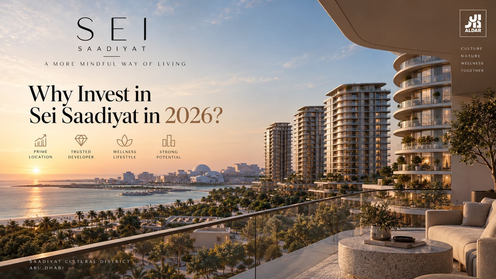 Why Invest in Sei Saadiyat in 2026?