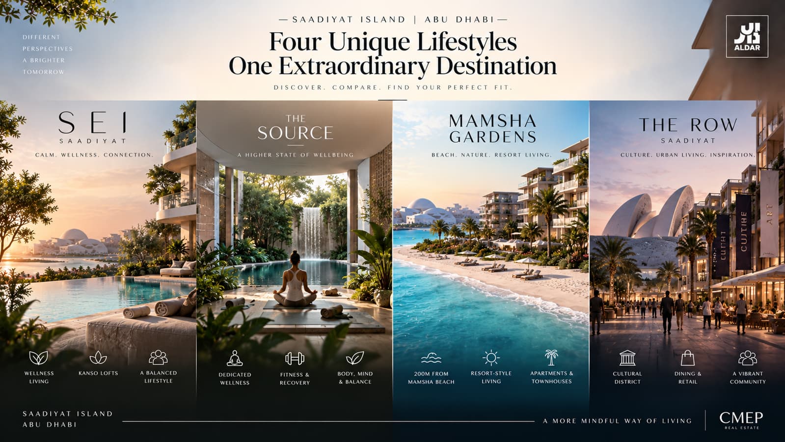 Sei Saadiyat vs Other Saadiyat Projects: Which One Is Right for You ?